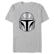 Men's Star Wars: The Mandalorian Din Djarin Helmet  Adult T-Shirt