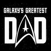 Men's Star Trek Galaxy's Greatest Dad  Adult T-Shirt