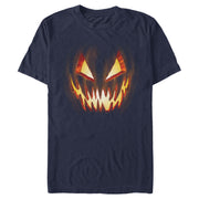 Men's Lost Gods Evil Pumpkin Face  Adult T-Shirt