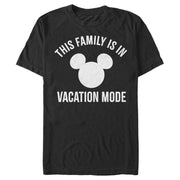 Men's Mickey & Friends This Family is in Vacation Mode  Adult T-Shirt