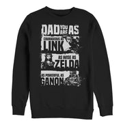 Men's Nintendo Father's Day Legend of Zelda Classic Qualities  Adult Sweatshirt