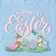 Men's Bambi Happy Easter Thumper  Adult T-Shirt