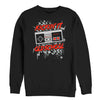 Men's Nintendo Kickin' It Old School NES Controller Splatter  Adult Sweatshirt