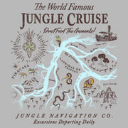 Men's Jungle Cruise Excursion Map  Adult Tank Top