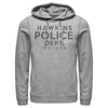 Men's Stranger Things Hawkins Police Department  Adult Pull Over Hoodie