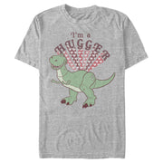 Men's Toy Story Rex I'm A Hugger Hearts  Adult T-Shirt