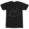 Men's Lost Gods Happy Cat  Adult T-Shirt