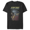 Men's Star Trek: The Next Generation Enterprise with Captain and Crew Portraits  Adult T-Shirt