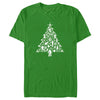 Men's Guardians of the Galaxy Holiday Special Silhouettes Christmas Tree  Adult T-Shirt