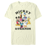 Men's Mickey & Friends Classic Crew  Adult T-Shirt