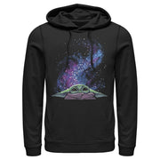 Men's Star Wars: The Mandalorian Galaxy Grogu  Adult Pull Over Hoodie