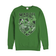 Men's Marvel Avengers Shield  Adult Sweatshirt