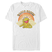 Men's The Muppets Kermit Retro Green  Adult T-Shirt