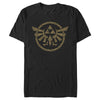 Men's Nintendo The Legend of Zelda: Tears of the Kingdom Gold Hyrule Crest  Adult T-Shirt