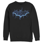 Men's Batman Logo Digital Wing  Adult Sweatshirt