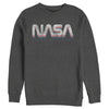 Men's NASA Official Space Explorer Retro Logo  Adult Sweatshirt