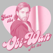 Men's Star Wars Valentine's Day You're the Obi-Wan for Me  Adult T-Shirt