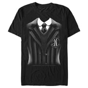 Men's Wednesday Nevermore Academy Uniform  Adult T-Shirt