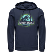 Men's Jurassic World T. Rex Spray Paint Logo  Adult Pull Over Hoodie