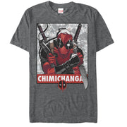 Men's Marvel Deadpool Chimichangas Poster  Adult T-Shirt