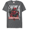 Men's Marvel Deadpool Chimichangas Poster  Adult T-Shirt