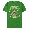 Men's Batman St. Patrick's Day Riddler Who is the Luckiest of Them All?  Adult T-Shirt