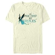 Men's Peter Pan & Wendy Tinker Bell My Pixie Dust My Rules  Adult T-Shirt