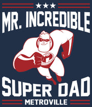 Men's The Incredibles Mr. Incredible Super Dad  Adult Long Sleeve Shirt