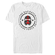 Men's Star Wars: The Bad Batch Clone Force 99 Badge  Adult T-Shirt