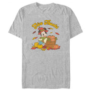 Men's Mickey & Friends Give Thanks  Adult T-Shirt