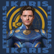 Men's Marvel Eternals Ikaris Hero Box  Adult Long Sleeve Shirt