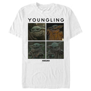 Men's Star Wars: The Mandalorian Grogu the Youngling  Adult T-Shirt