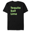 Men's Lost Gods Tequila, Salt, Lime Stack  Adult T-Shirt