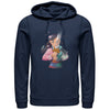 Men's Mulan Anime Reflection  Adult Pull Over Hoodie