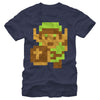 Men's Nintendo Legend of Zelda Pixel Link  Adult T-Shirt