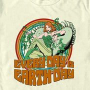 Men's Batman Poison Ivy Earth Day Every Day  Adult T-Shirt