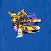 Men's Transformers: EarthSpark Bumblebee Badge  Adult T-Shirt