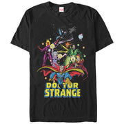 Men's Marvel Doctor Strange Classic Comic Scene  Adult T-Shirt