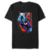 Men's Marvel Spider-Man: Across the Spider-Verse Group Colorful Poster  Adult T-Shirt