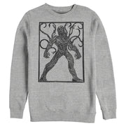 Men's Marvel Eternals Kro Woodcut  Adult Sweatshirt