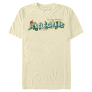 Men's Jungle Cruise Wish You Were Here Postcard Logo  Adult T-Shirt