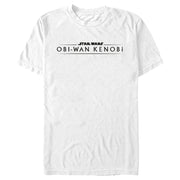 Men's Star Wars: Obi-Wan Kenobi Original Series Logo  Adult T-Shirt