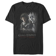 Men's Game of Thrones Jon Snow Watcher on the Wall  Adult T-Shirt