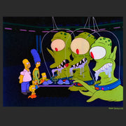 Men's The Simpsons Kang and Kodos  Adult T-Shirt