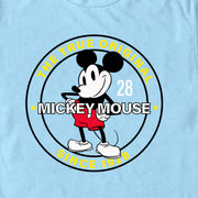 Men's Mickey & Friends True Original Mickey Seal  Adult T-Shirt