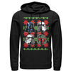 Men's Star Wars Ugly Christmas Empire Helmets  Adult Pull Over Hoodie