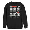 Men's Star Wars Christmas Sithmas Stormtroopers  Adult Sweatshirt