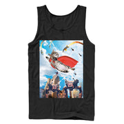 Men's Lost Gods Super Kitten  Adult Tank Top