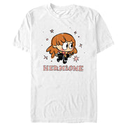 Men's Harry Potter Hermione Starry Cartoon  Adult T-Shirt