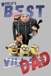 Men's Despicable Me World's Best Dad  Adult T-Shirt